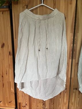 Bohemian cotton skirt (size S)